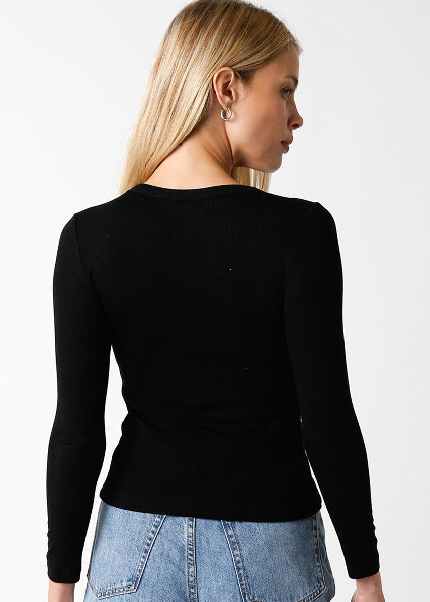 BLACK BASIC TOP