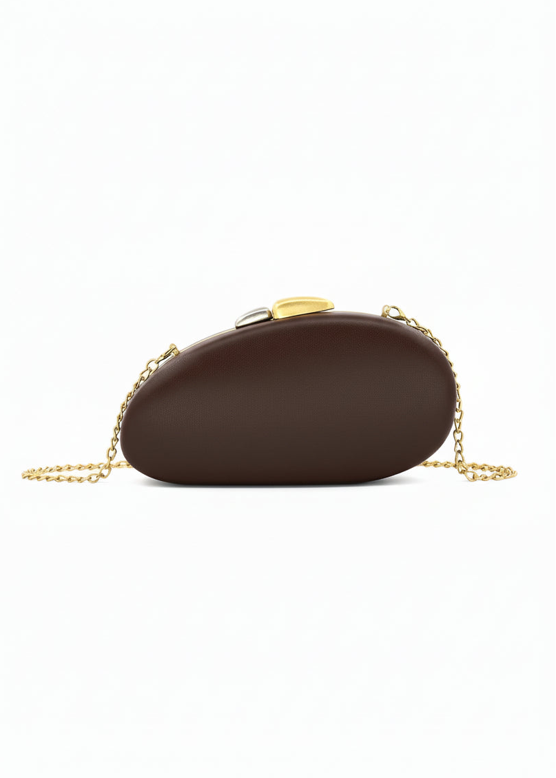 PAULINA LEATHER CLUTCH