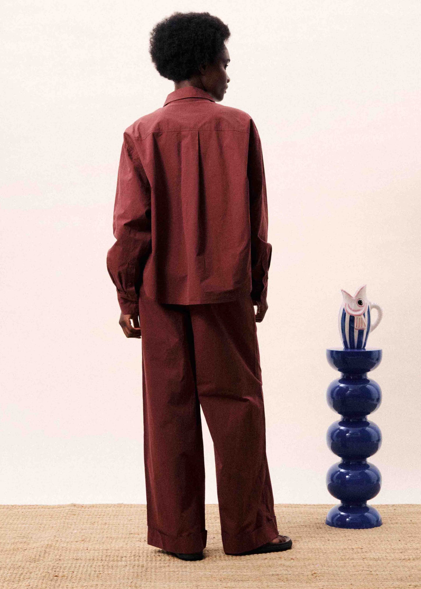 ULUNA WIDE-LEG TROUSERS