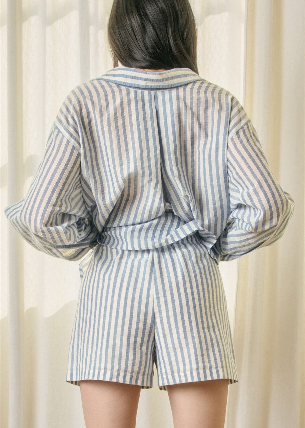 BRANDY BUTTON DOWN TOP