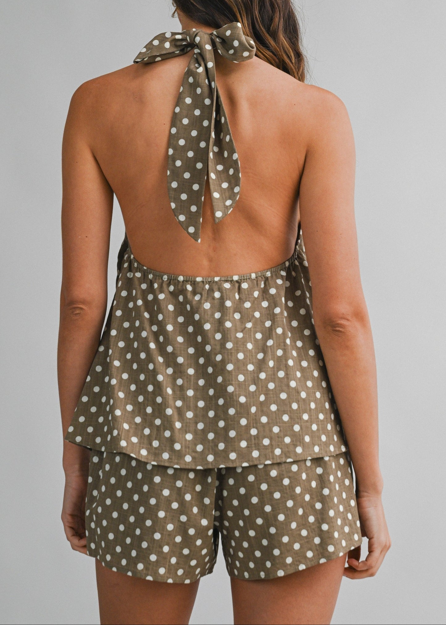OLIVIA POLKA DOT TOP