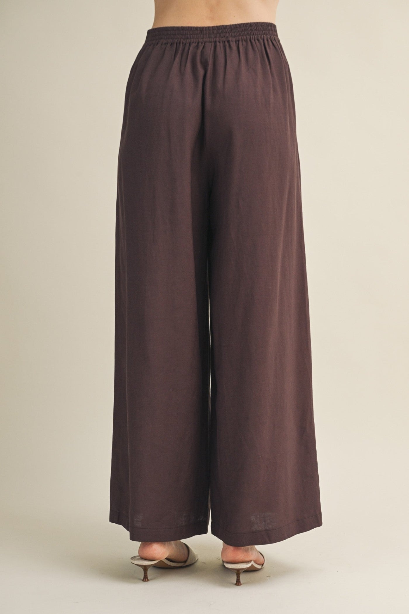 ELASTIC BACK PANTS