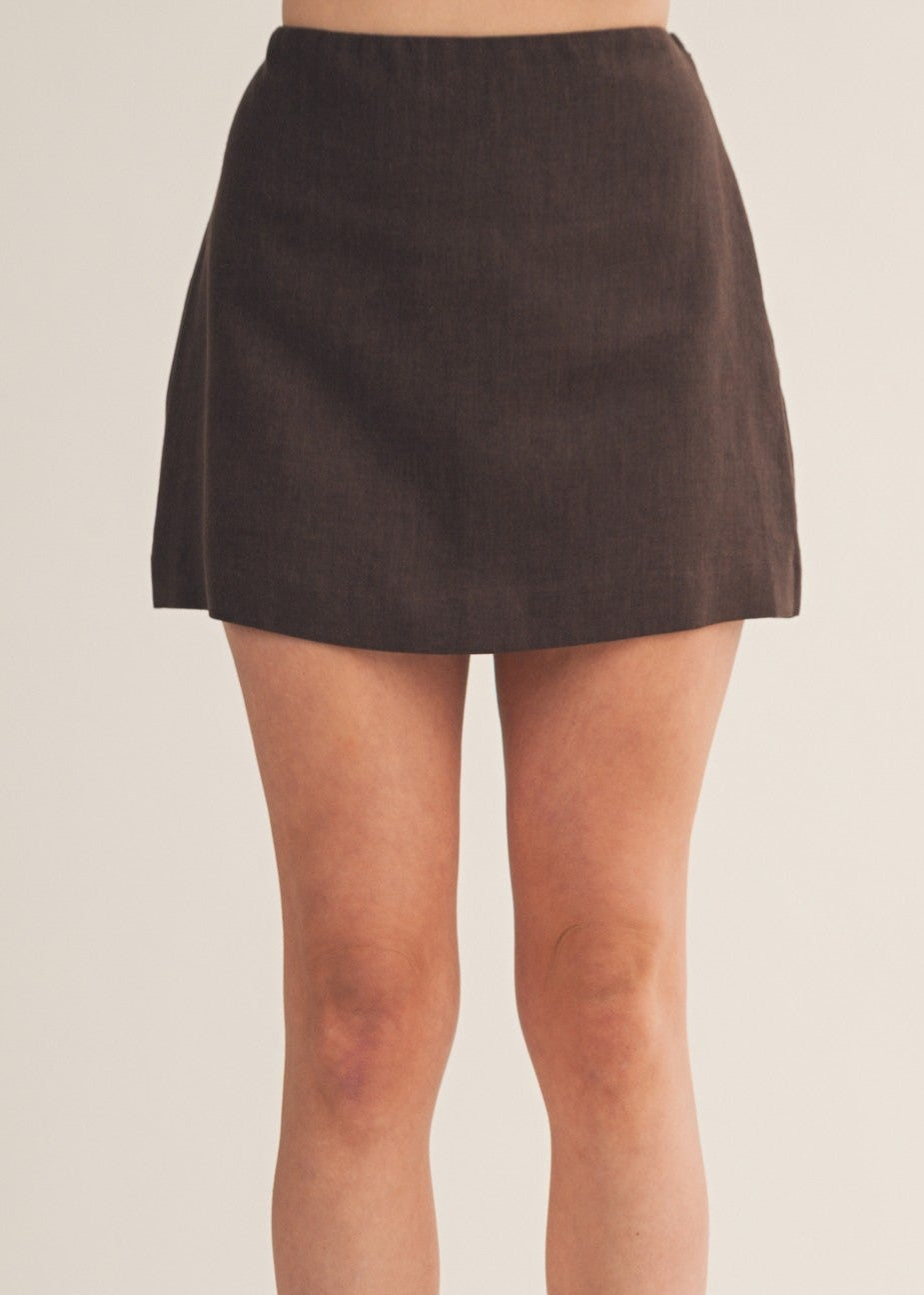NORA PULL-ON MINI SKORT