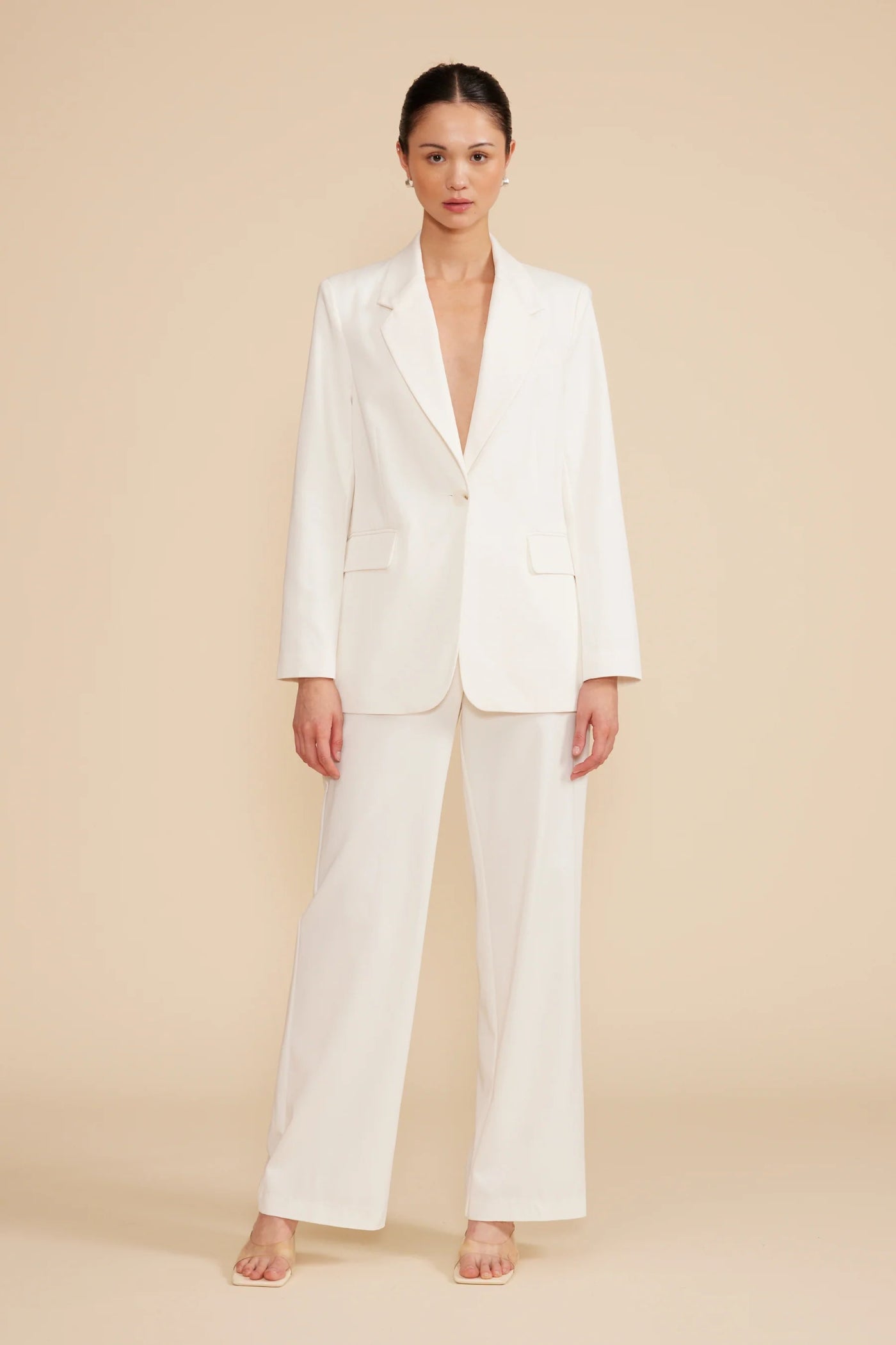 LUCY PARIS TARA CUPRO BLAZER – POLISHED & TIMELESS LOOSE FIT CAPSULE WARDROBE REVAMP