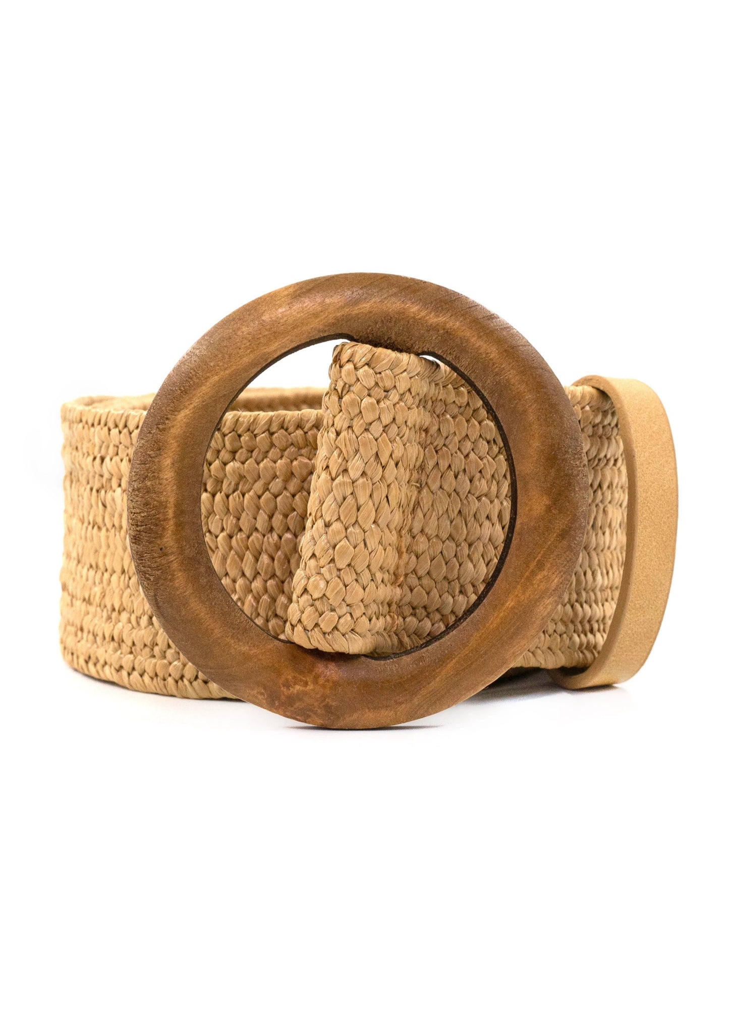 WOODEN BUCKLE BELT